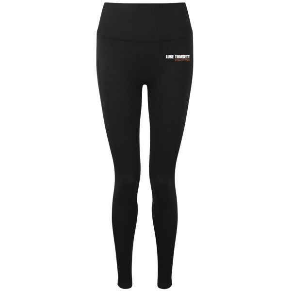 Luke Tomsett - Women's ribbed seamless 3D fit multi-sport leggings Thumbnail