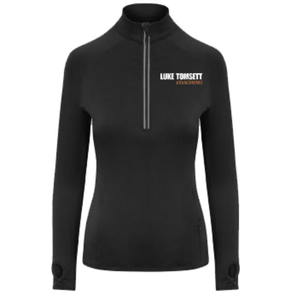 Luke Tomsett - Cool-Flex Girlie Half Zip Top Thumbnail